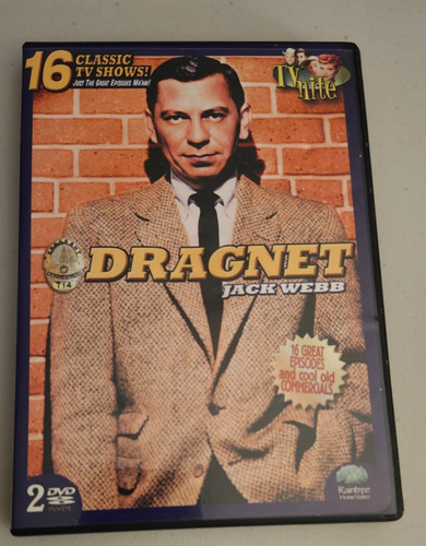 Dragnet dvd disc - 2-disc, 16